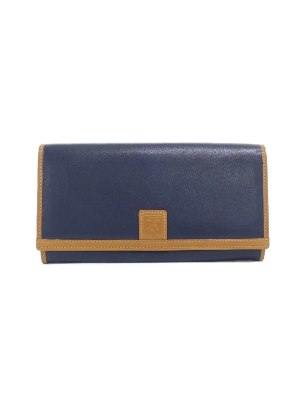 Celine Vintage Wallet Navy